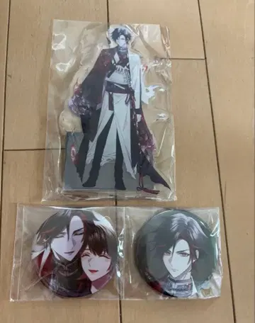 9 R.I.P. sequel ebten 나인립 아크릴 스탠드 캔뱃지 홍화