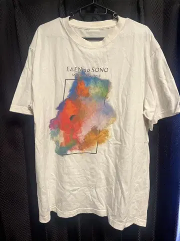 Mrs. GREEN APPLE 에덴의 동산 티셔츠 남성용 사이즈