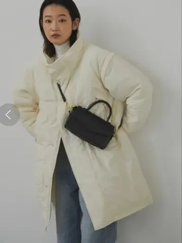 feepur 2way 몬스터 코트 베스트 화이트