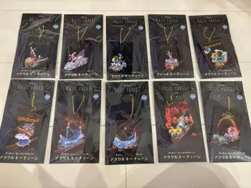 디즈니 뮤직 퍼레이드 아크릴 키체인 전 10종 세트