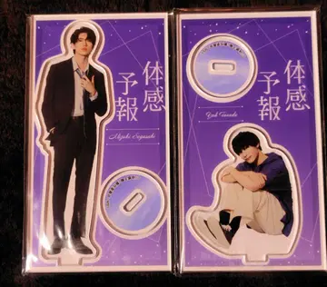 체감 예보 아크릴 스탠드 2체 세트 ( C&D )