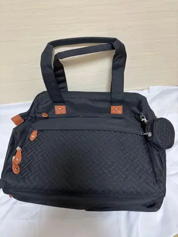 다기능 토트백 마더백 블랙 대용량 4way