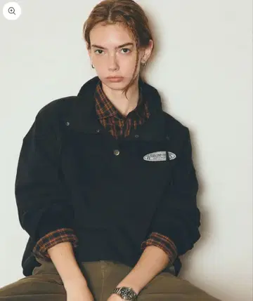 THE SHINZONE WEEKENDHIKESANORAK BLACK