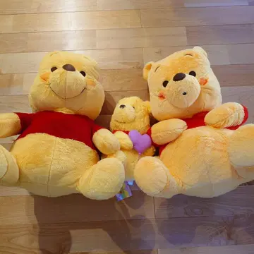 Disney 곰돌이 푸 FukuFuku 봉제 인형 세트