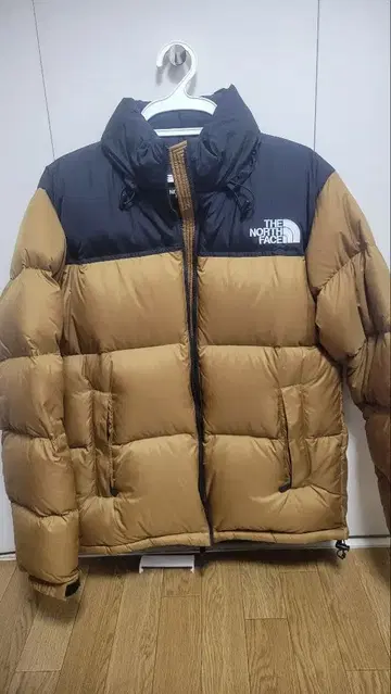 THE NORTH FACE XL 다운 자켓 브라운/블랙