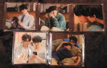 체감 예보 장면 아크릴 코스터 A~E 5장 세트