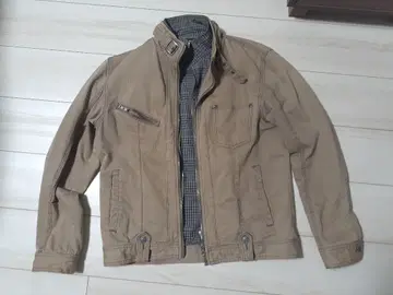 베이지 밀리터리 자켓