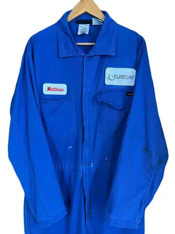 구제 의류 WorkriteFR 올인원 작업복 46R L 네이비 계열 3