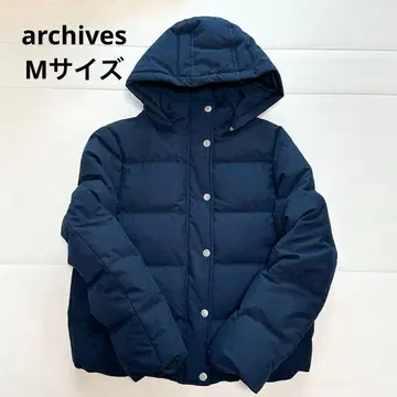 archives 아카이브 다운 코트 아우터 네이비 익명 배송