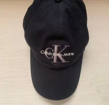 Calvin Klein Jeans 블랙 야구 모자 블랙
