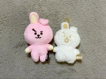 BT21 쿠키 봉제 인형 스트랩