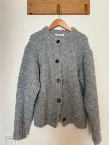 BEAUTY&YOUTH 그레이 긴팔 가디건