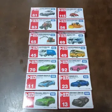 토미카 묶음 판매 14대