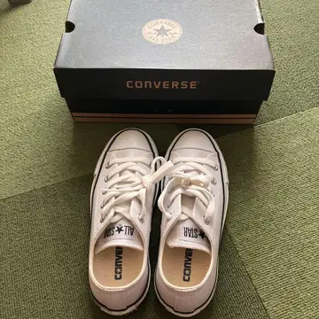 CONVERSE ALL STAR 화이트 로우컷