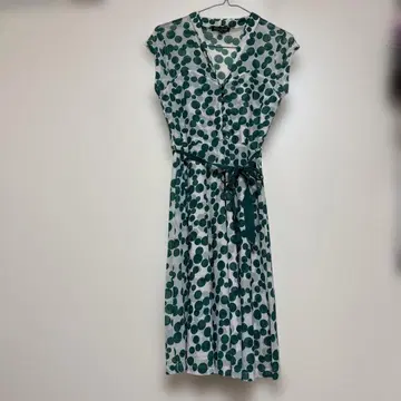 King Louie 도트 무늬 반팔 원피스 S armoire