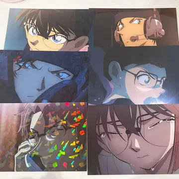 명탐정 코난 흑철의 어영 장면 사진 엽서