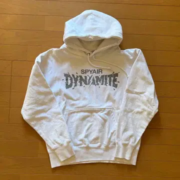 SPYAIR DYNAMITE 후드 부착 후드티 구 로고 속기모