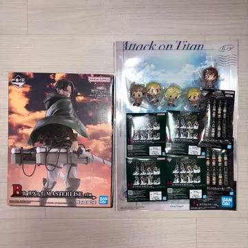 제일복권 진격의 거인 B상 리바이 피규어 하위상 포함