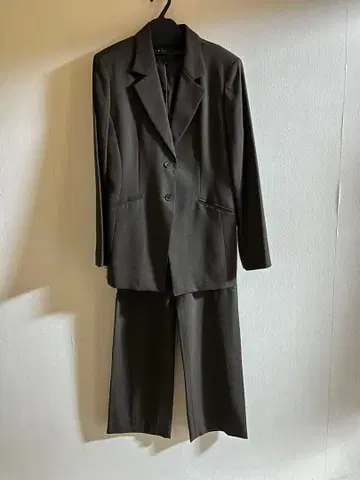 브라운 셋업 수트 셋업 W70