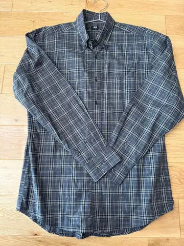 유니클로 브로드 셔츠 긴팔 체크 셔츠 3종 세트