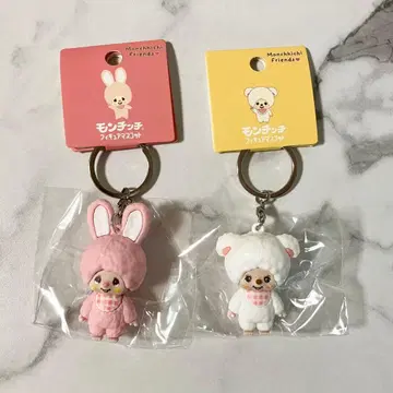 몬치치 피규어 마스코트 키링 참 팀탄 세트