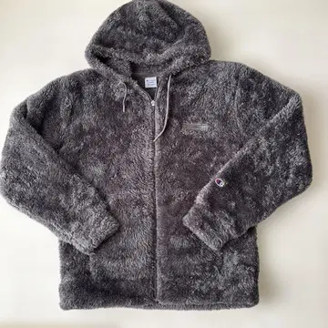 Champion 플리스 자켓 X-LARGE 그레이