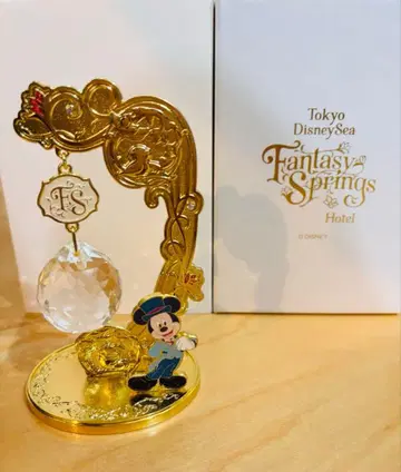 디즈니 미키 크리스탈 오너먼트