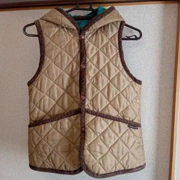 LAVENHAM 리버서블 퀼팅 베스트