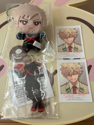 히로아카 바쿠고 카츠키 namco 아크릴 스탠드 치밋토모 봉제 인형