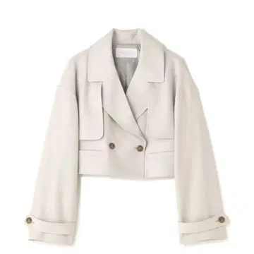 [ 새상품 ] 트렌치 숏코트 프로포션 바디 드레싱