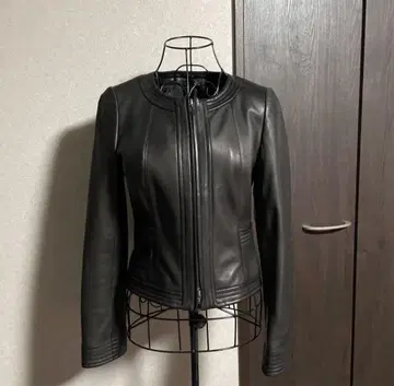 할인 중 [ 아나이 ANAYI ] 블랙 가죽 자켓