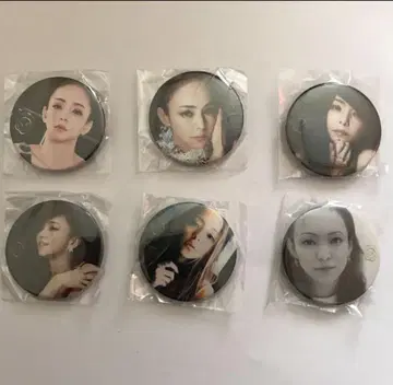 아무로 나미에 캔 마그넷 6종 세트