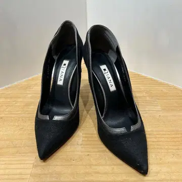 DIANA 다이애나 펌프스 블랙 실버