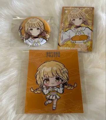 학원 아이돌 마스터 후지타 코토네 AVIOT 3종 세트