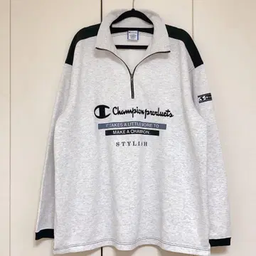 90s 챔피온 Champion 하프 지퍼 맨투맨 트레이닝복