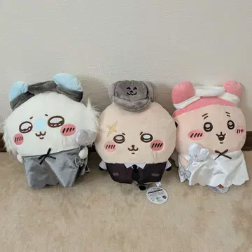 치이카와 (먼작귀) 운반해 봐 BIG 봉제 인형 3개 세트