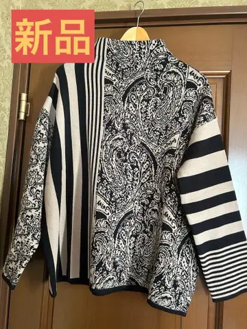 antiqua 페이즐리 무늬 니트 One Size