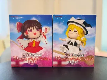 동방 Project 레이무 마리사 피규어 2체 세트