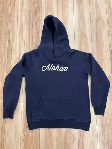 기나시 사이클 알로하 두꺼운 후드티 L