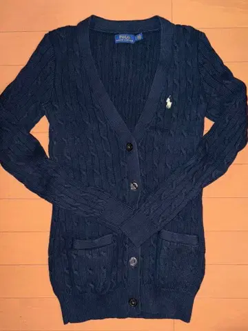 랄프 로렌 여성용 코튼 가디건 S 사이즈
