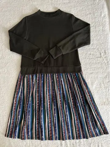 그라니프 프리 사이즈 도킹 원피스 심플 카키 그린 계열