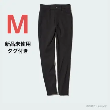 유니클로 히트텍 울트라 스트레치 레깅스 팬츠 새상품 m 블랙