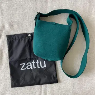 zattu 자츠 MEEKO 극세사 숄더백 그린