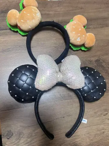 디즈니 머리띠 햄버거와 미니 세트 판매