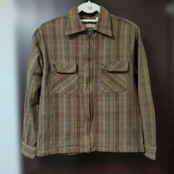 캄코 플란넬 셔츠 같은 블루종