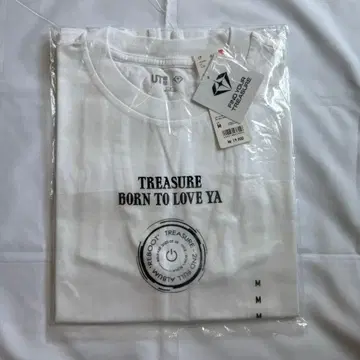 TREASURE UNIQLO 유니클로 T셔츠 미개봉 새상품 M사이즈