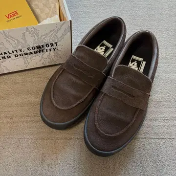 VANS 스케이트 로퍼 스웨이드 브라운 Brown