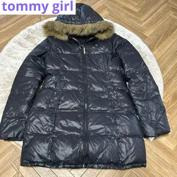 tommy girl 토미걸 타미힐피거 다운 자켓 롱