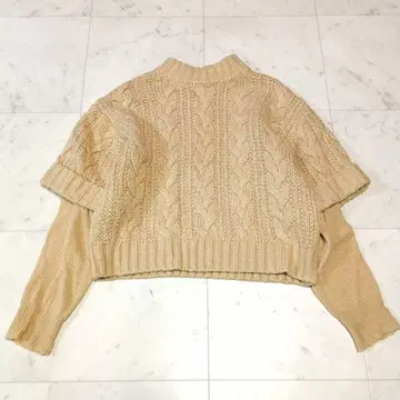 willfully 윌프리 레이어드 스타일 니트 스웨터 F