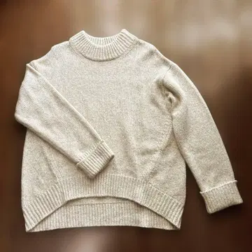 TORRAZZO DONNA 하이넥 니트 베이지 계열 믹스 사이즈 F